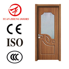 Modern Wood Door Designs PVC Shower Room Door